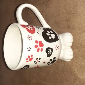 Temp-tations Pawprints Dog Feet Mug